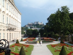 Schloß Mirabell und Festung Hohensalzburg